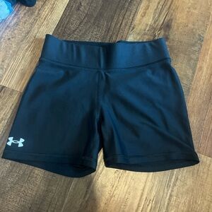 Under Armour Black Athletic Shorts Performance Fit